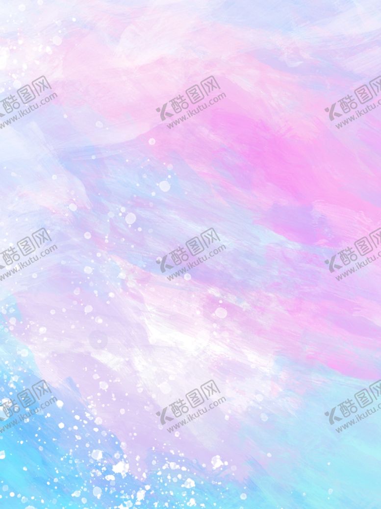 编号：43263909291824056655【酷图网】源文件下载-原创水彩梦幻简约小清新背景