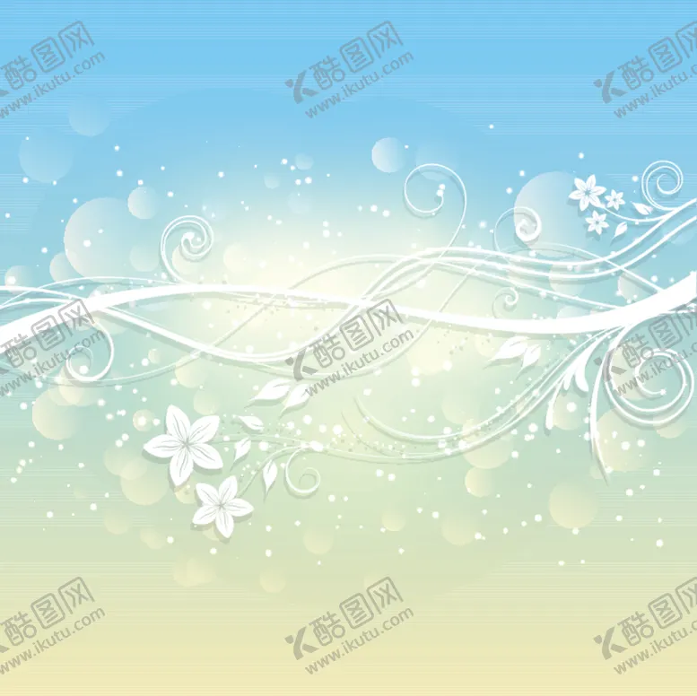 编号：80605206252056052660【酷图网】源文件下载-淡彩抽象花朵