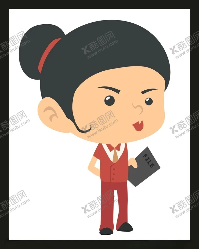 编号：39684201302020376900【酷图网】源文件下载-商务办公女孩