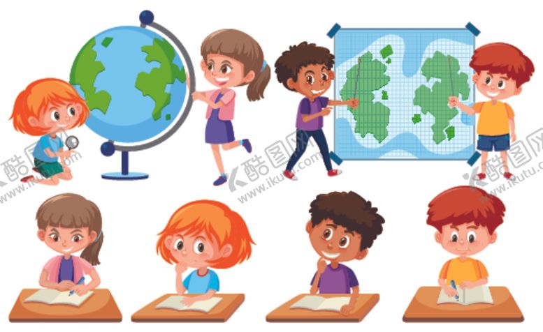 编号：10800610041947551270【酷图网】源文件下载-卡通儿童插画