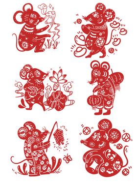 窗花素材