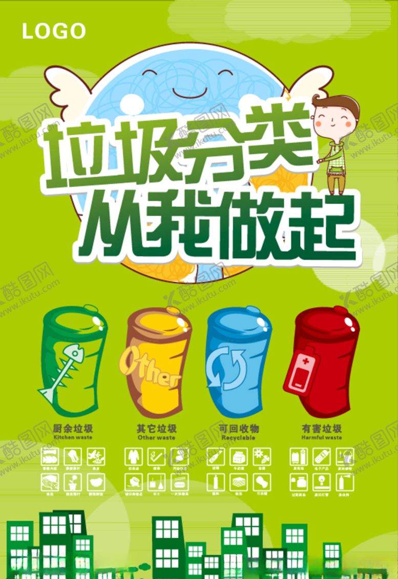 编号：47071209281820475748【酷图网】源文件下载-垃圾分类宣传