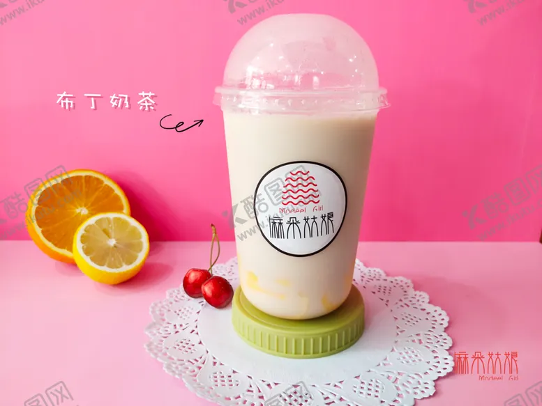 编号：57446704241500025307【酷图网】源文件下载-布丁奶茶