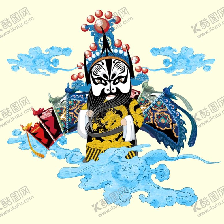 编号：74443309251629399566【酷图网】源文件下载-国潮京剧