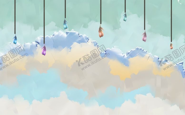 编号：90362610081740284151【酷图网】源文件下载-电视背景墙