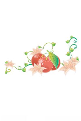 鲜花印花