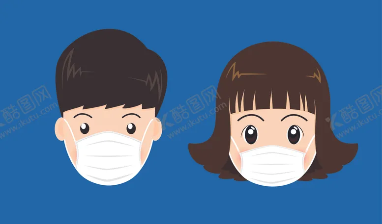 编号：25217406301105038324【酷图网】源文件下载-戴口罩的头像