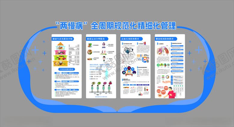 编号：27656905082213024167【酷图网】源文件下载-医防融合文化墙