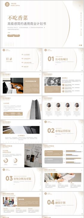 商业创业计划书PPT