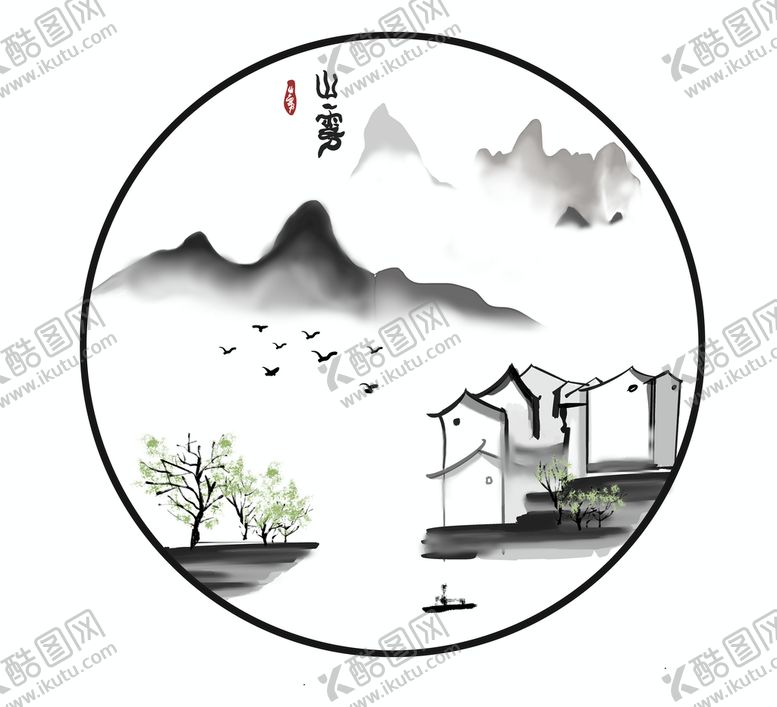 编号：79551611161857225670【酷图网】源文件下载-江南风景 江南水乡