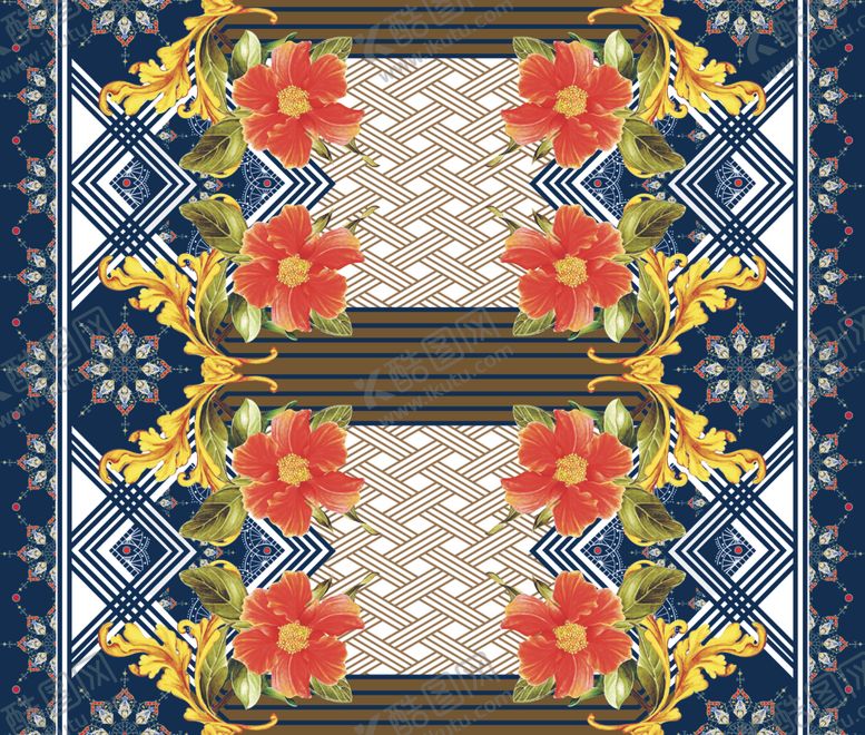 编号：21387410110705027402【酷图网】源文件下载-菱形花