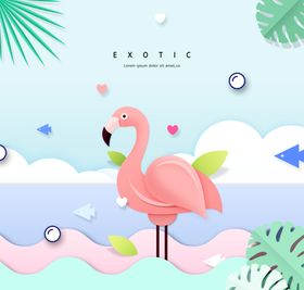 扁平插画海报