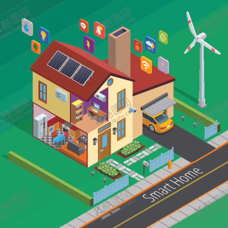 编号：50613609202148283140【酷图网】源文件下载-房子