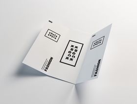 办公样机记事本手DM单mockups
