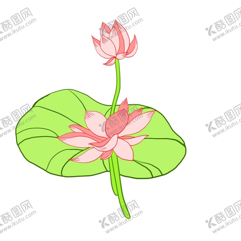 编号：22589905121032053684【酷图网】源文件下载-荷花元素