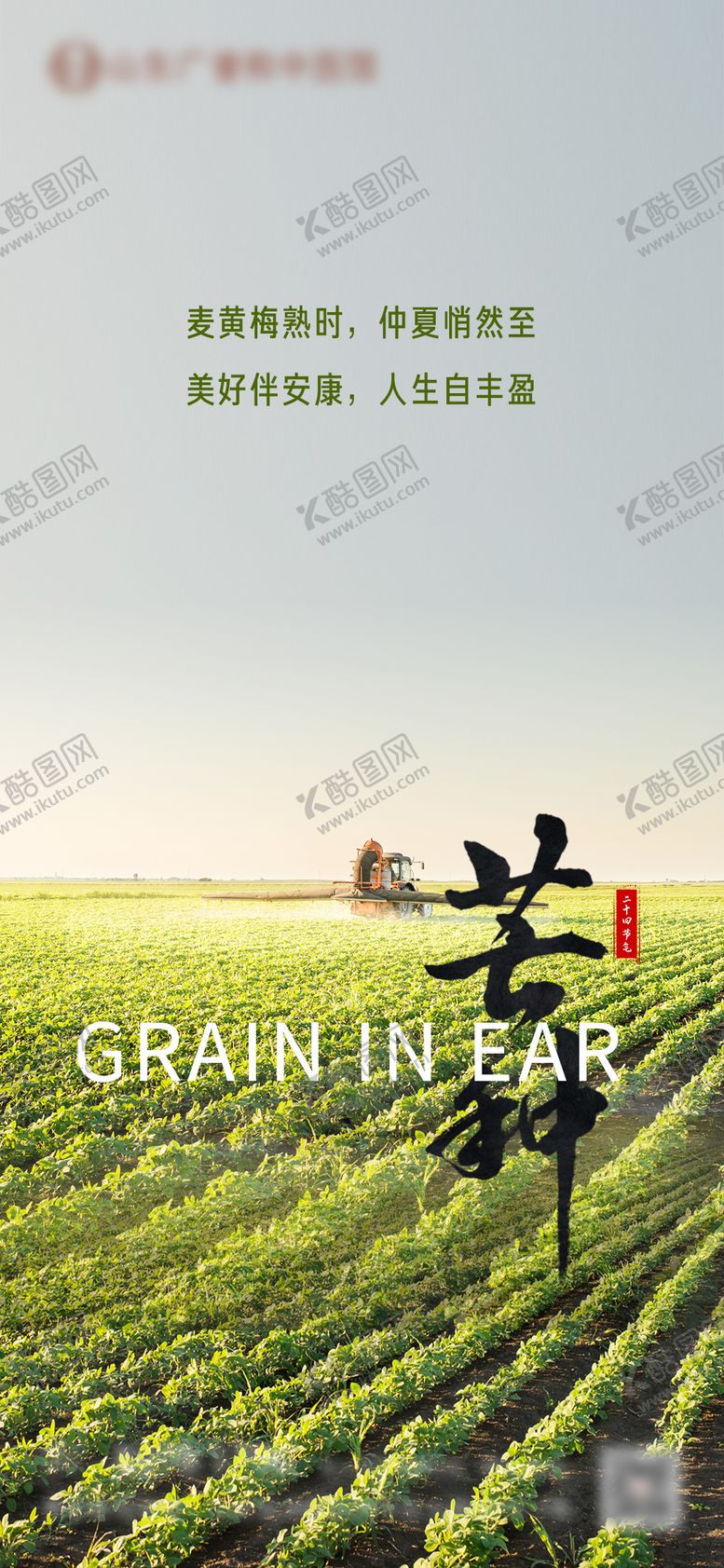 编号：33960106151934435631【酷图网】源文件下载-芒种海报