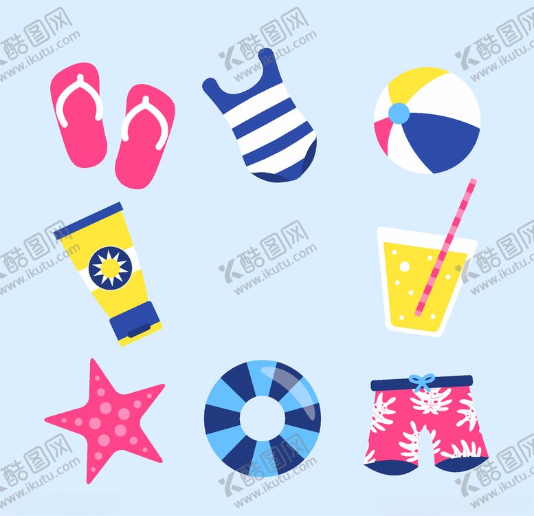 编号：82544510250742065288【酷图网】源文件下载-夏日元素