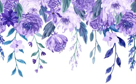 植物手绘艺术花朵花草花朵插画