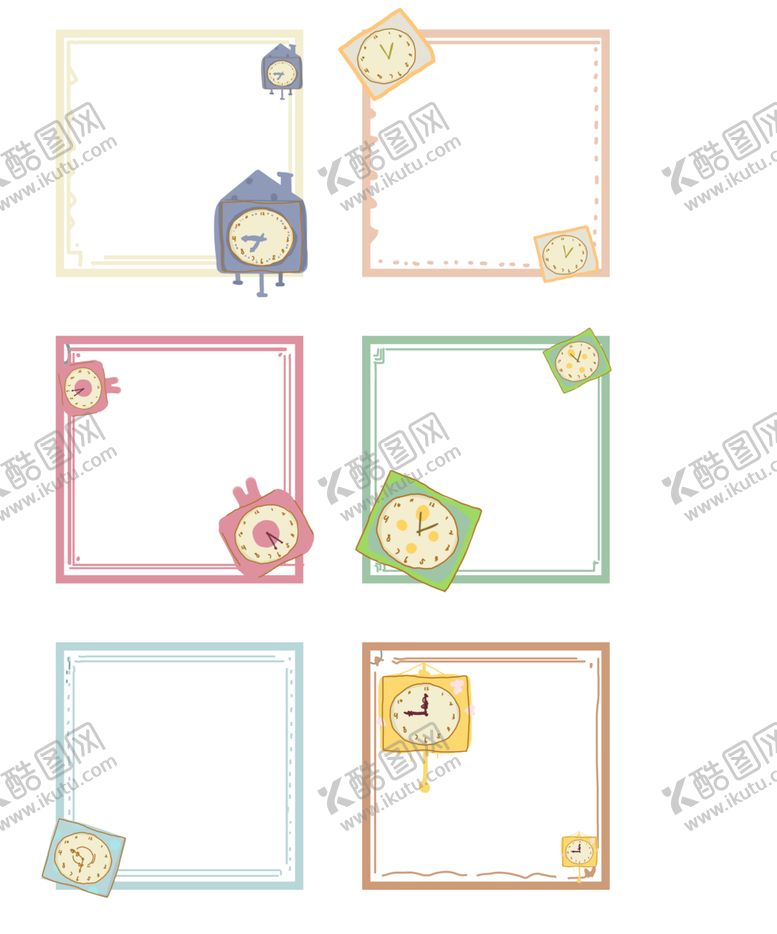 编号：50628707021400301631【酷图网】源文件下载-卡通边框