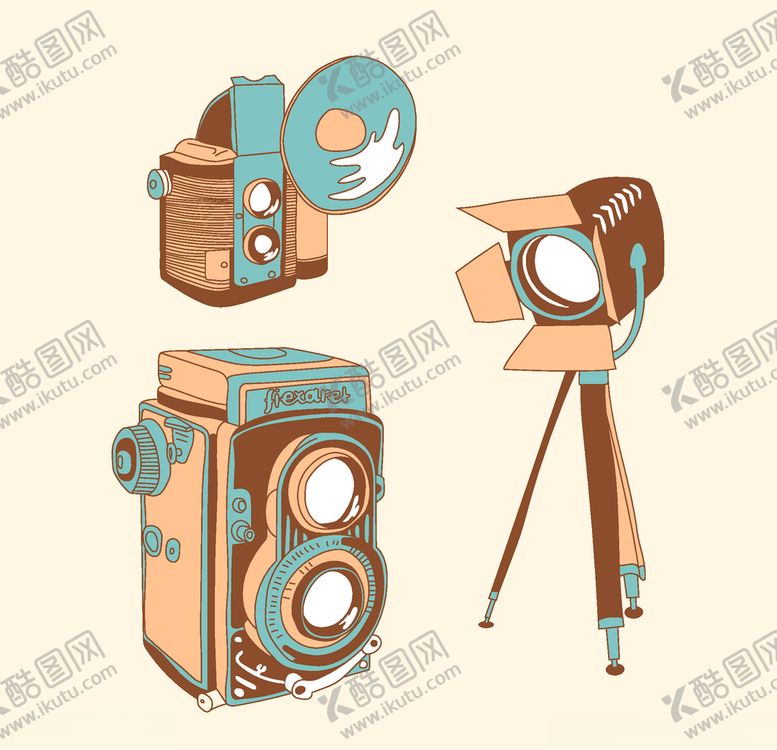 编号：18211109270249156864【酷图网】源文件下载-卡通照相机