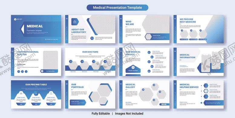 编号：90124012191912275878【酷图网】源文件下载-清晰高级蓝色渐变ppt