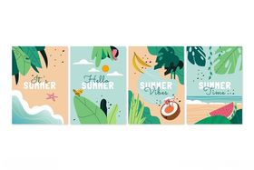 夏日度假旅游插图