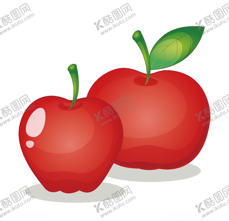 编号：79254810212238257504【酷图网】源文件下载-矢量卡通苹果