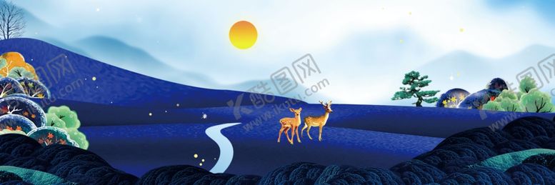 编号：67885210310006534562【酷图网】源文件下载-中国风插画海报