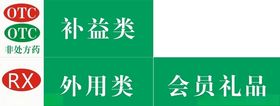 医药分类牌