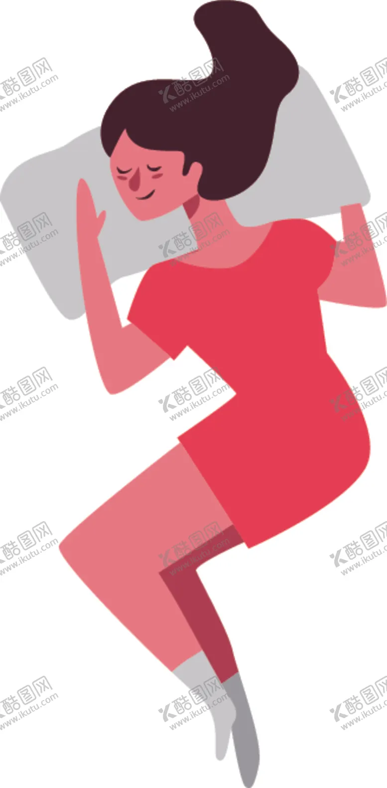 编号：34241704070237181277【酷图网】源文件下载-睡觉姿势