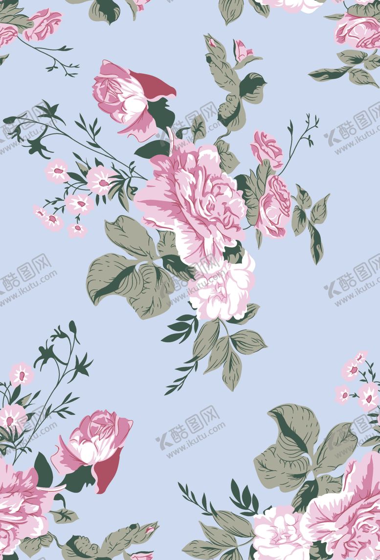 编号：38453010221700419809【酷图网】源文件下载-手绘花卉