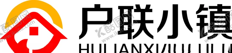 编号：28695205030740136244【酷图网】源文件下载-户联小镇logo