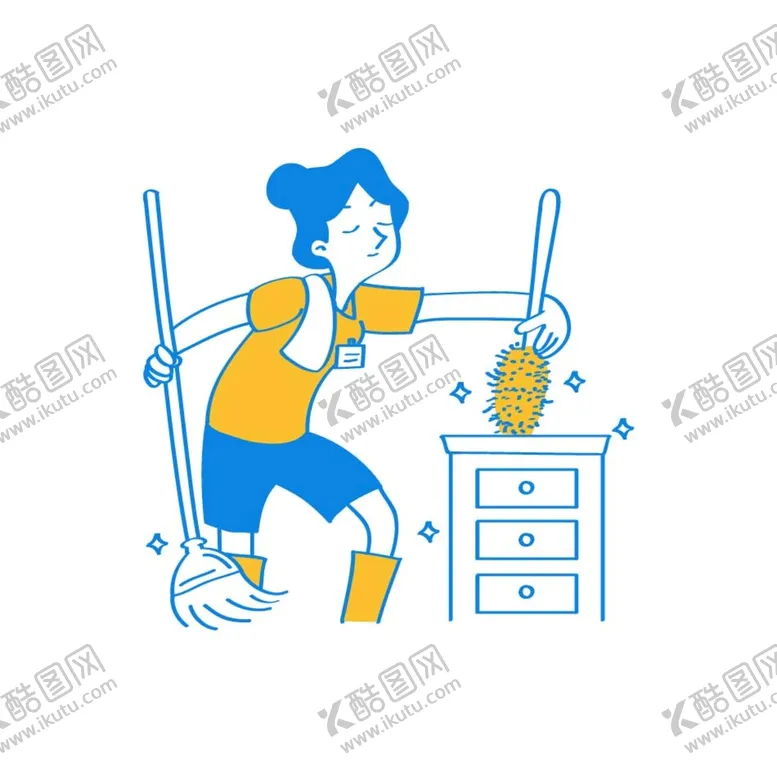 编号：84775401271151143738【酷图网】源文件下载-清洁工