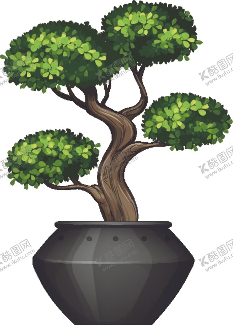 编号：32308007060817157537【酷图网】源文件下载-盆景盆栽