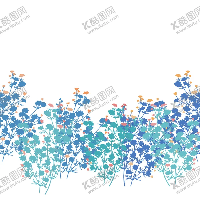 编号：39286409260808302987【酷图网】源文件下载-小清新花卉花丛边框