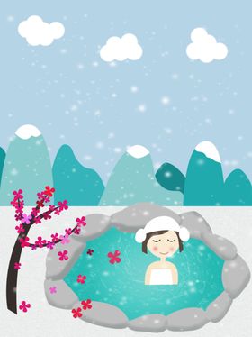 创意空白海报背景设计