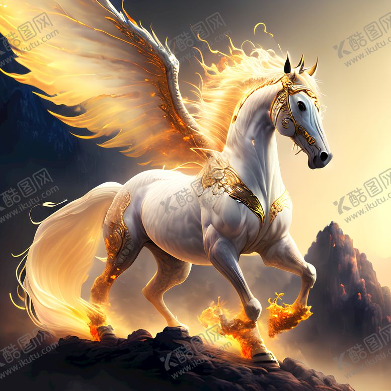 编号：54367110070011078376【酷图网】源文件下载-天马插画