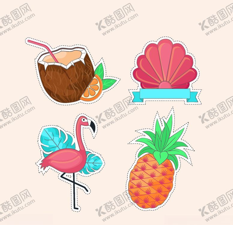 编号：29045310250421224788【酷图网】源文件下载-夏日元素