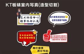 财务KT板