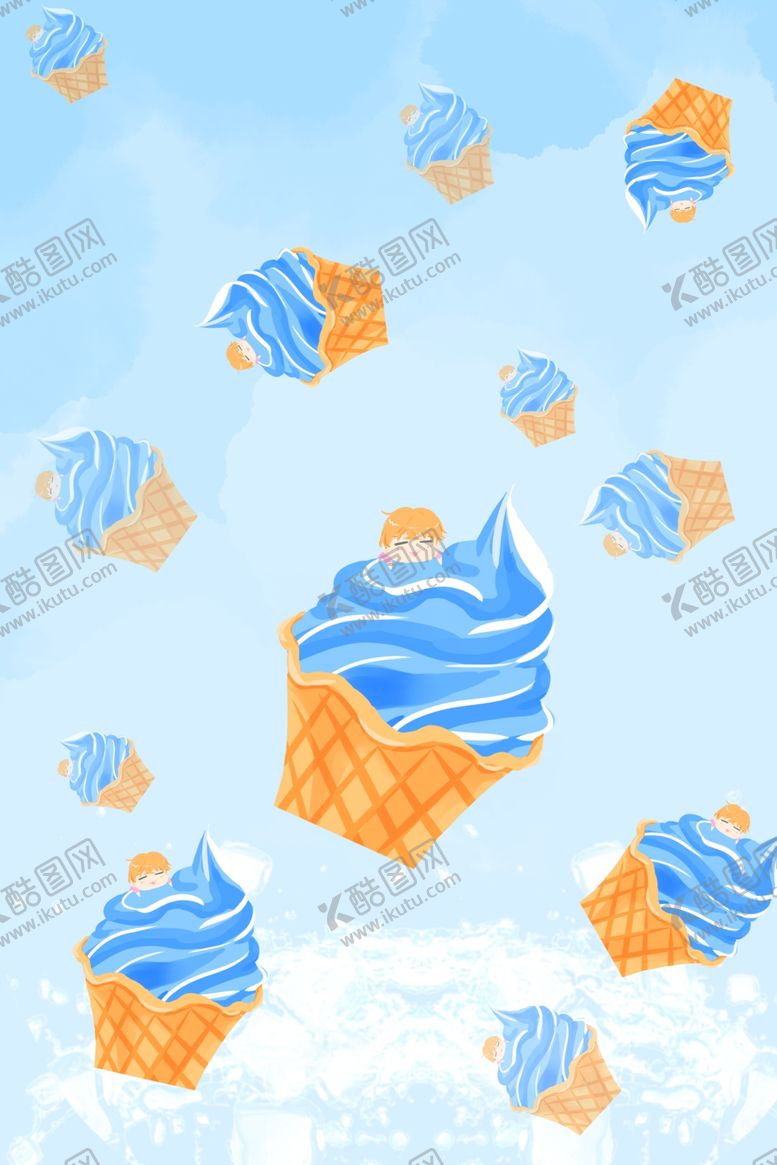 编号：31077012302250246898【酷图网】源文件下载-小清新简约创意海报图片