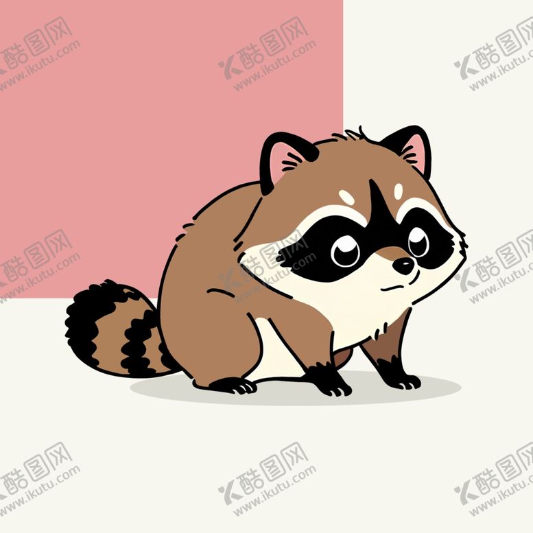 编号：37420203051133536543【酷图网】源文件下载-可爱小浣熊