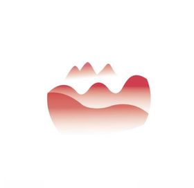 山渐变