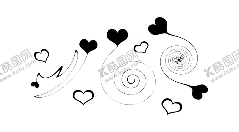 编号：18550010301750308725【酷图网】源文件下载-心型旋涡