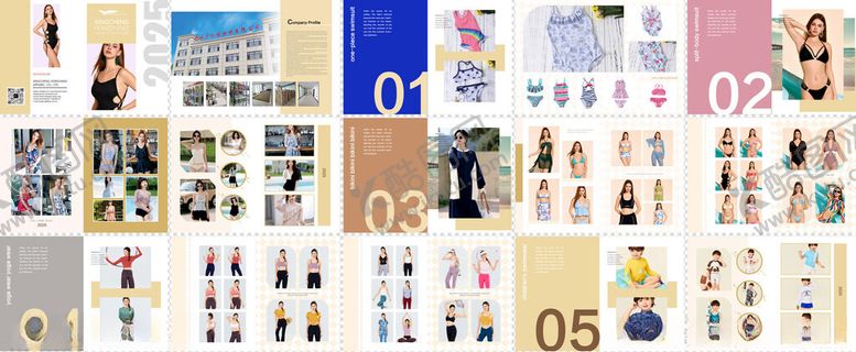 编号：44674511020318388148【酷图网】源文件下载-泳装画册