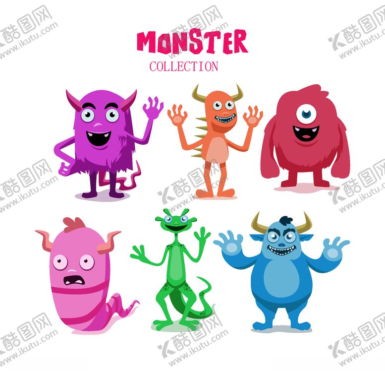 编号：45736809262052154072【酷图网】源文件下载-卡通怪物