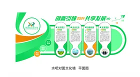企业文化墙标语设计广告设计