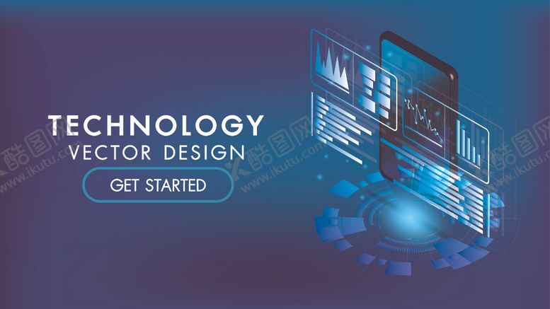 编号：94762709112301414922【酷图网】源文件下载-网络科技背景