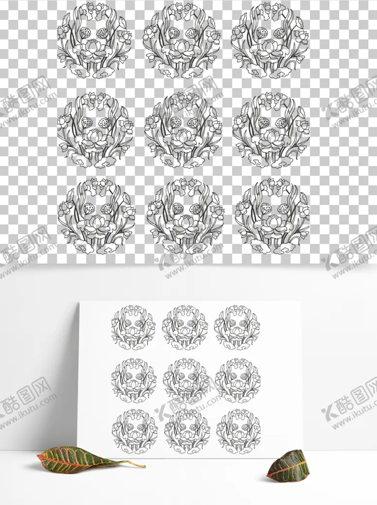 编号：86253010080834560892【酷图网】源文件下载-中式古典花纹