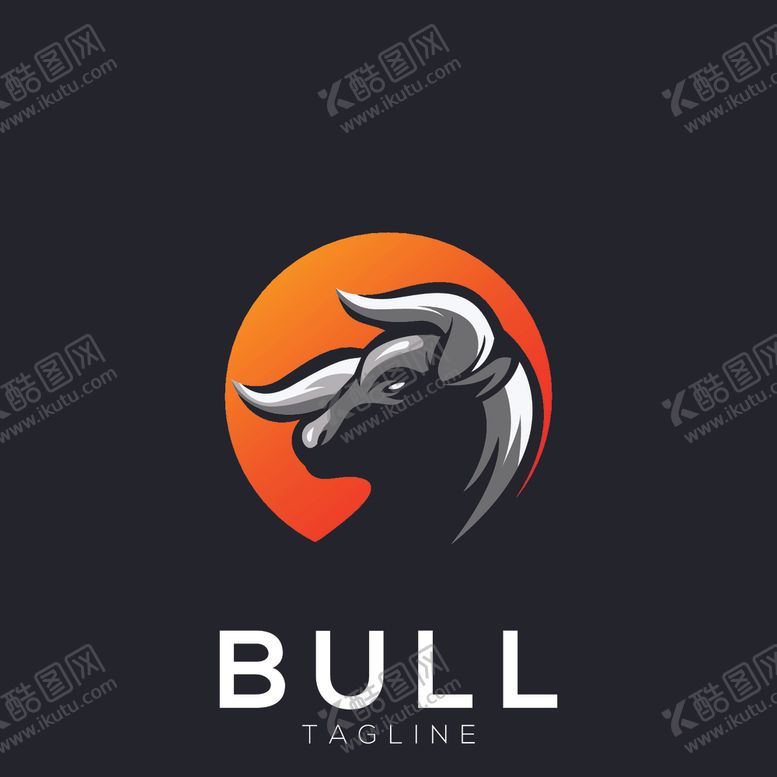 编号：61449510071933284215【酷图网】源文件下载-牛头标志