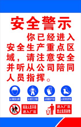 加油站安全警示标识